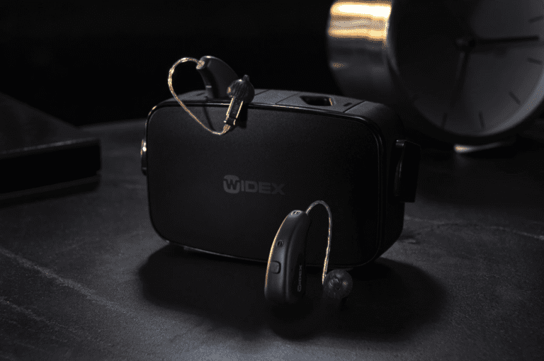 Widex Moment hearing aid from Cardiff Hearing