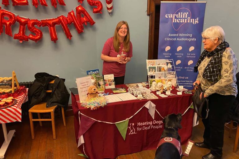 Representative from hearing charity, Hearing Dogs for Deaf People